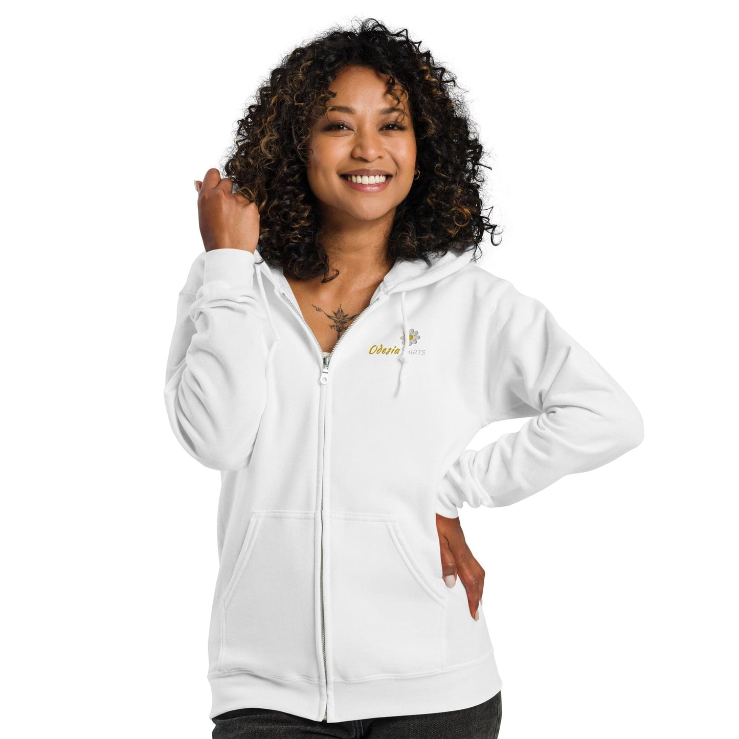 ODESIA’S Unisex heavy blend zip hoodie
