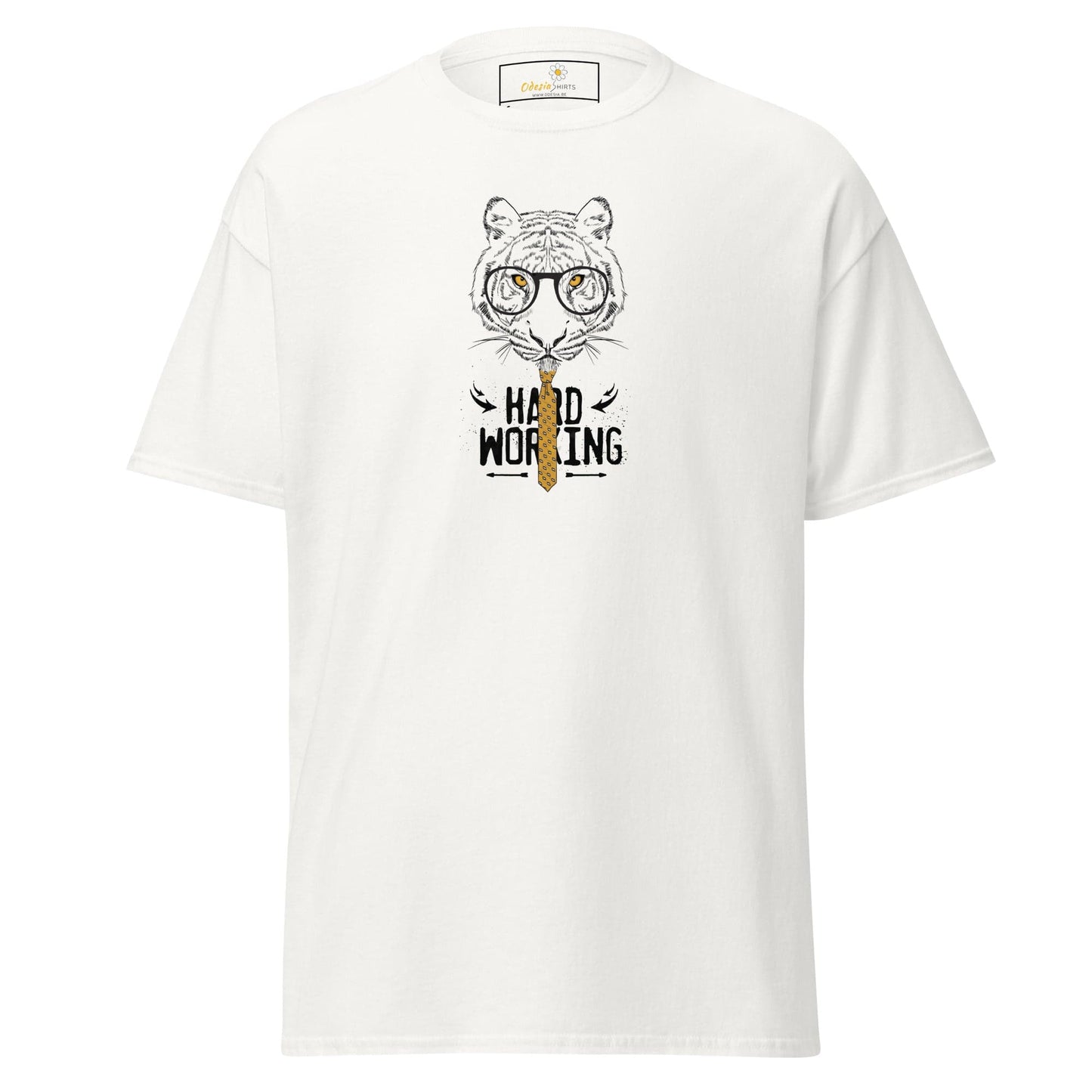 Unisex classic tee - WILD LIFE TIGER WORK - REGULAR - White / S