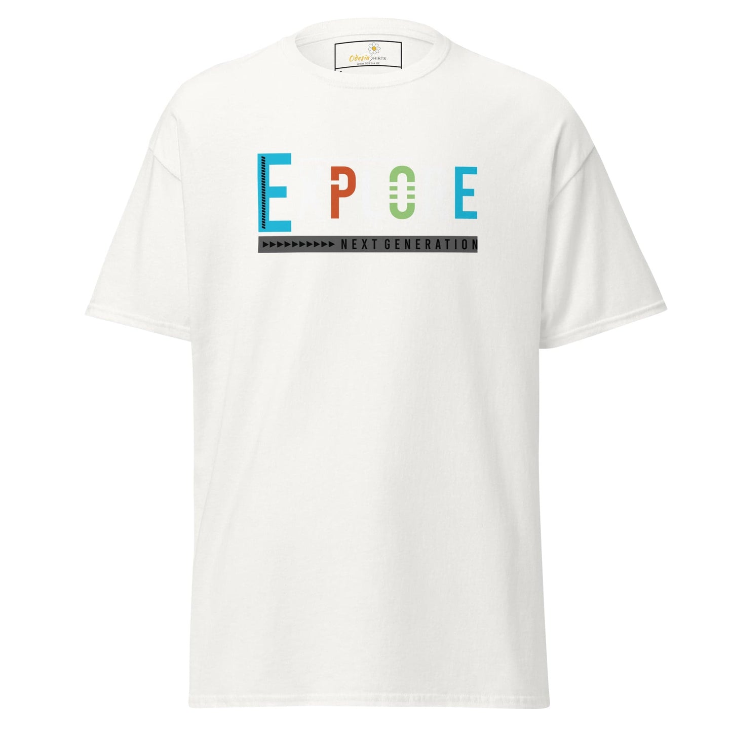 Unisex classic t-shirt - ADVENTURE EXPLORE FREESTYLE - REGULAR - White / S