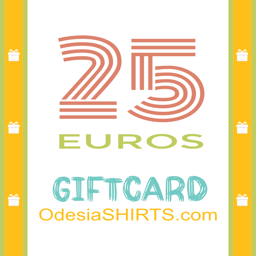 OdesiaSHIRTS.com 25€ GIFT CARD