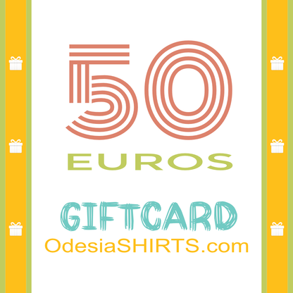 OdesiaSHIRTS.com 50€ GIFT CARD
