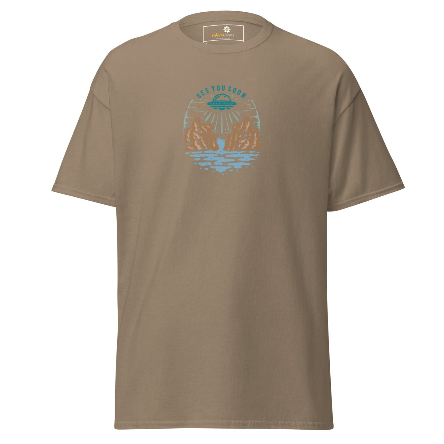 Art T-shirt Design Tee • Man / Woman • [s-xl] - Brown Savana / s