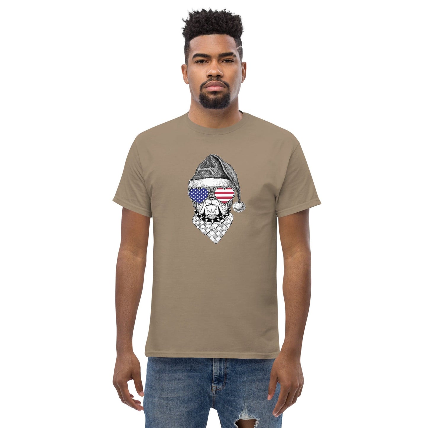 Art T-shirt Design Tee • Man / Woman • [s-xl] - Brown Savana / s