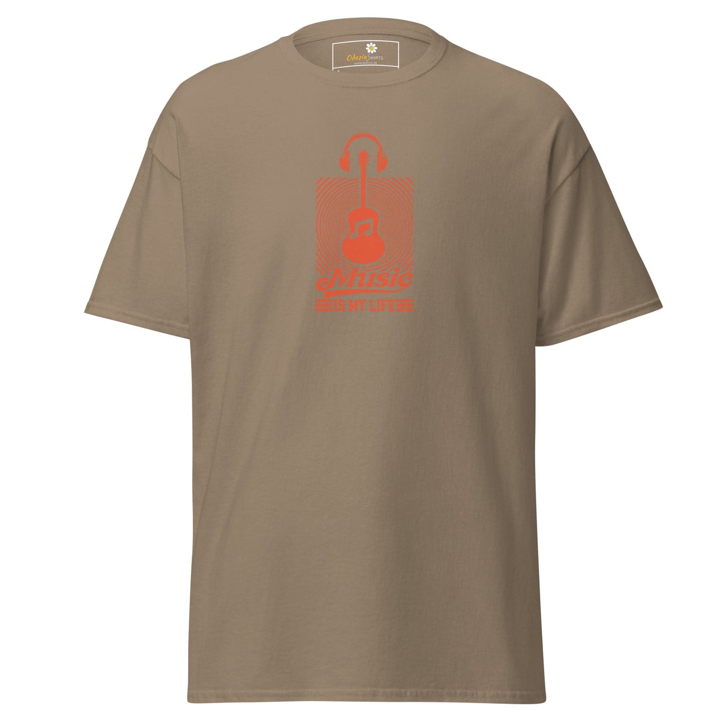 Art T-shirt Design Tee • Man / Woman • [s-xl] - Brown Savana / s