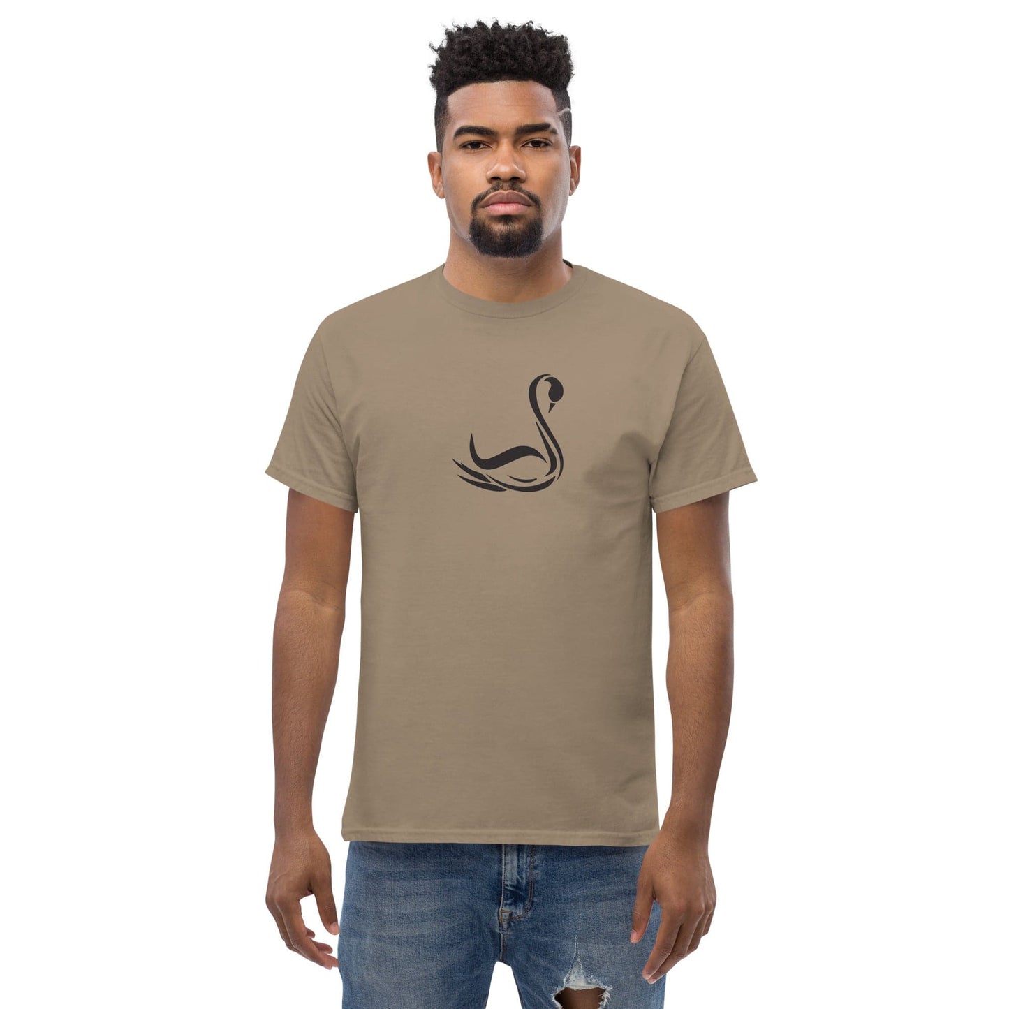 Art T-shirt Design Tee • Man / Woman • [s-xl] - Brown Savana / s