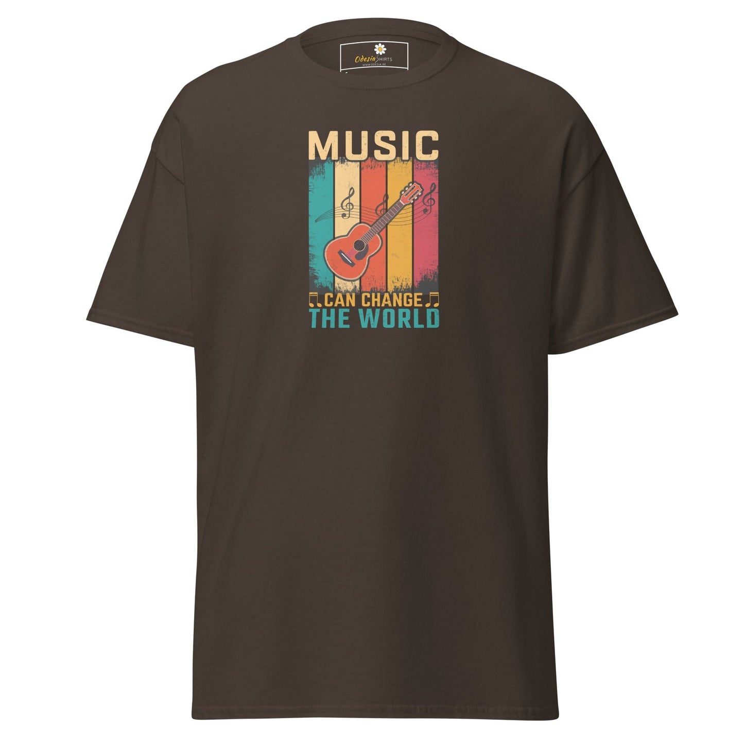 Art T-shirt Design Tee • Man / Woman • [s-xl] - Dark Chocolate / s
