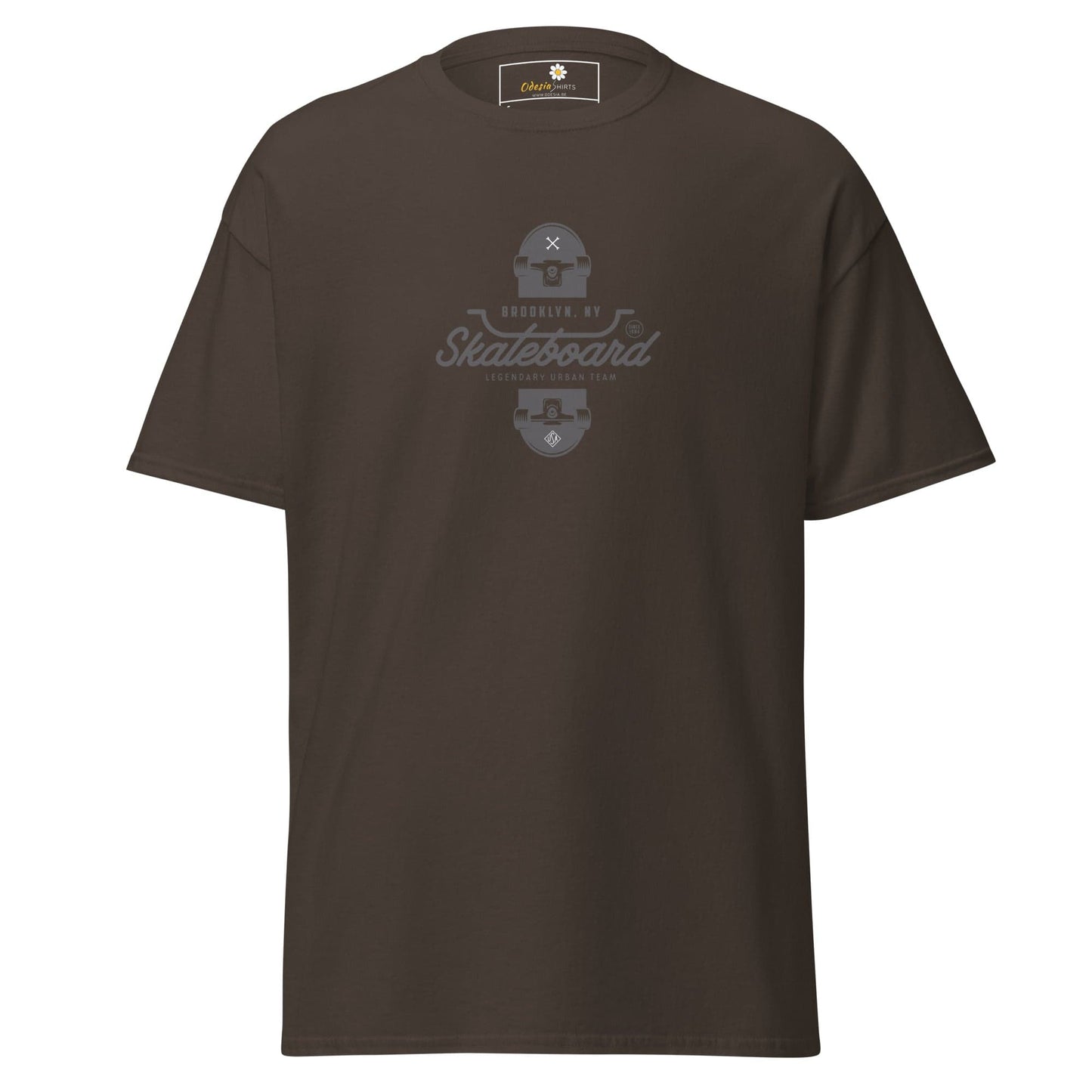 Art T-shirt Design Tee • Man / Woman • [s-xl] - Dark Chocolate / s