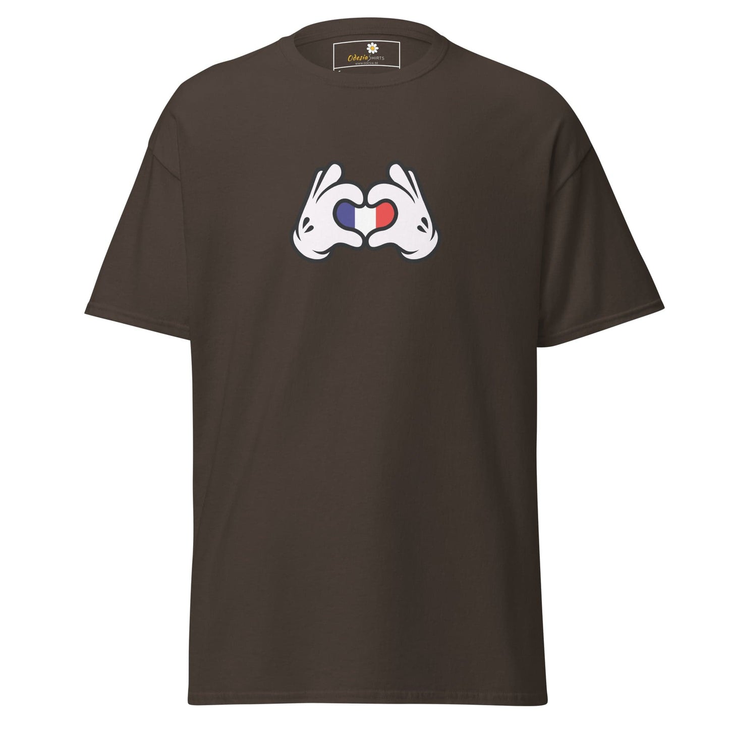 Art T-shirt Design Tee • Man / Woman • [s-xl] - Dark Chocolate / s