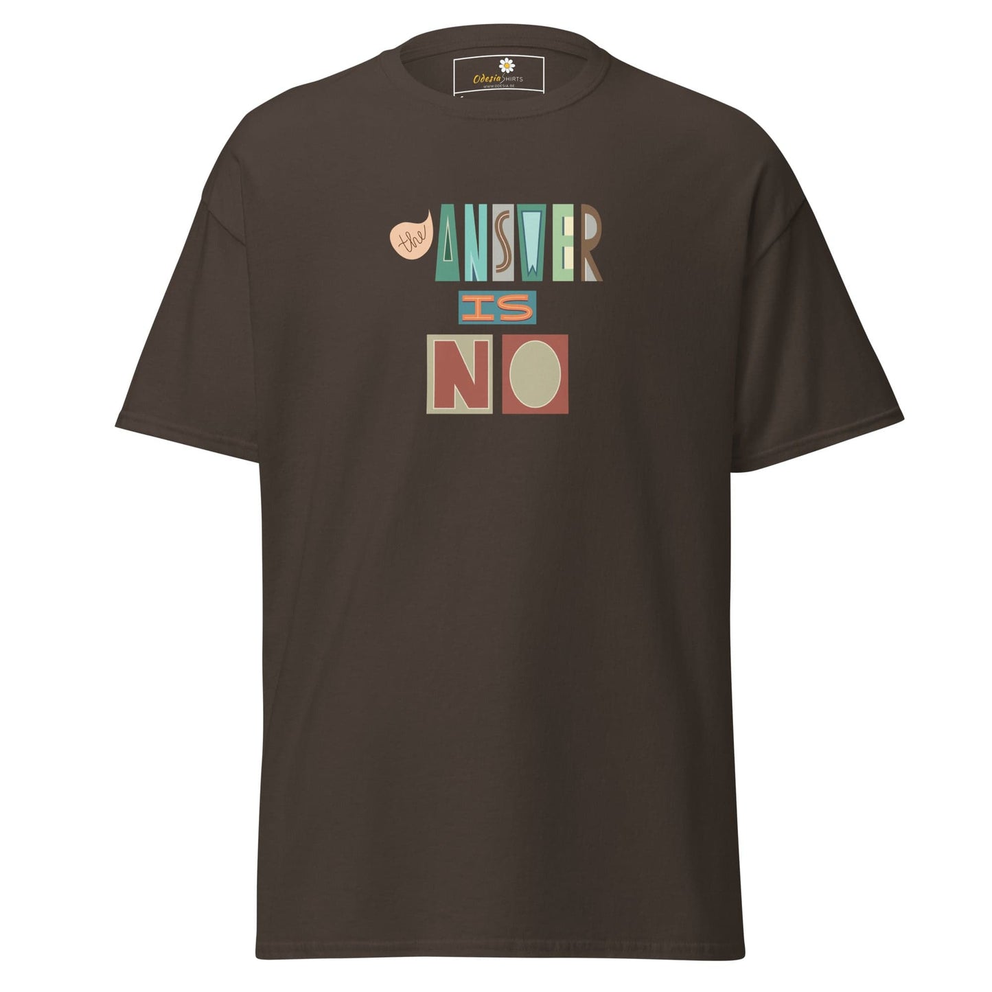 Art T-shirt Design Tee • Man / Woman • [s-xl] - Dark Chocolate / s