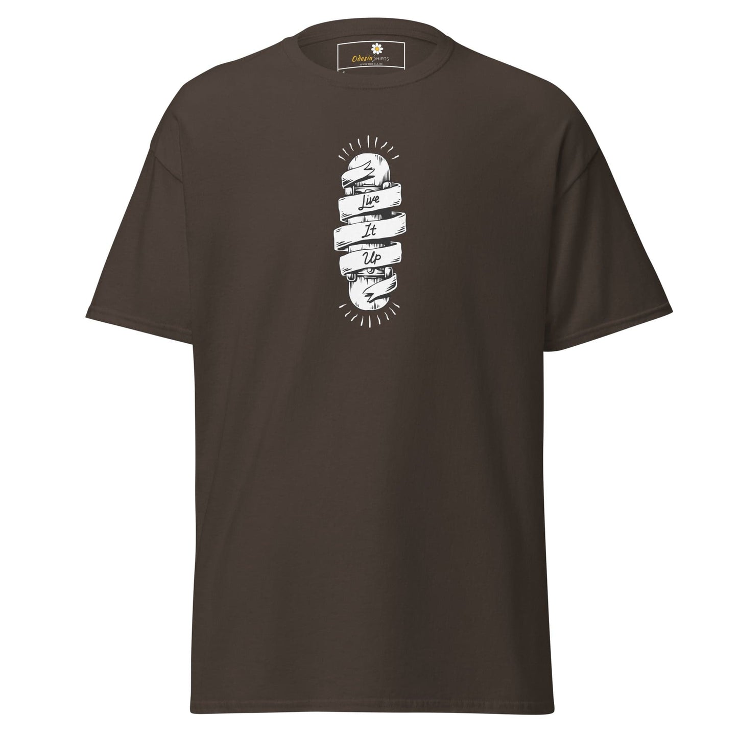 Art T-shirt Design Tee • Man / Woman • [s-xl] - Dark Chocolate / s