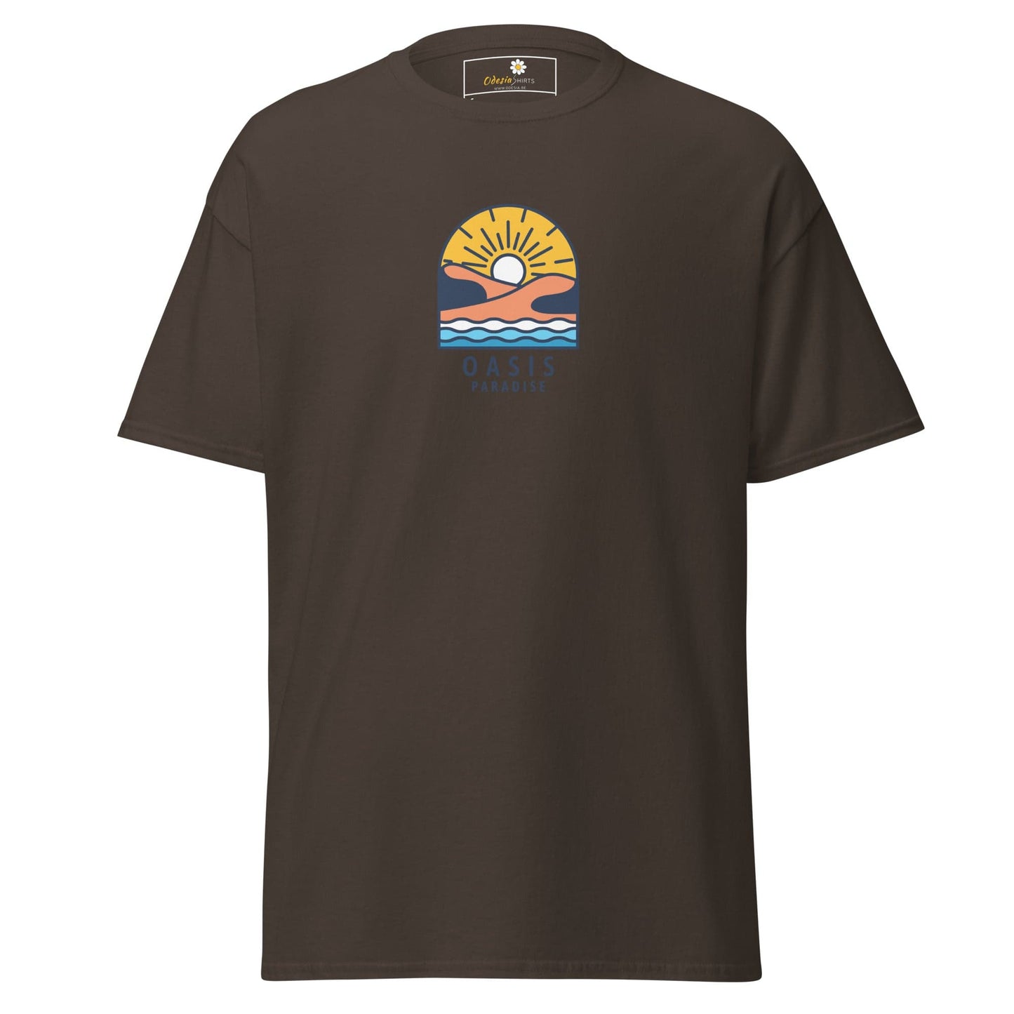 Art T-shirt Design Tee • Man / Woman • [s-xl] - Dark Chocolate / s