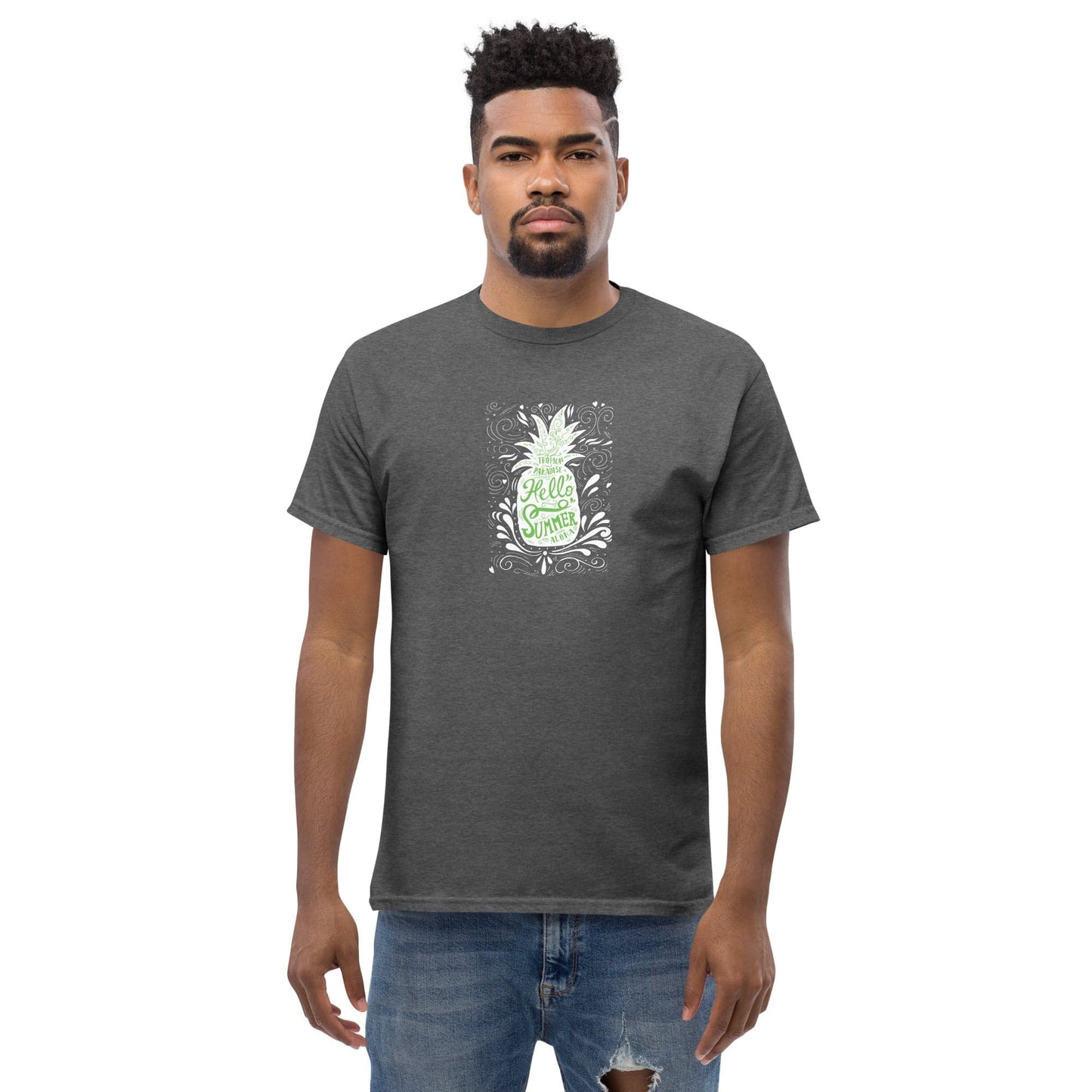 Art T-shirt Design Tee • Man / Woman • [s-xl] - Dark Heather / s