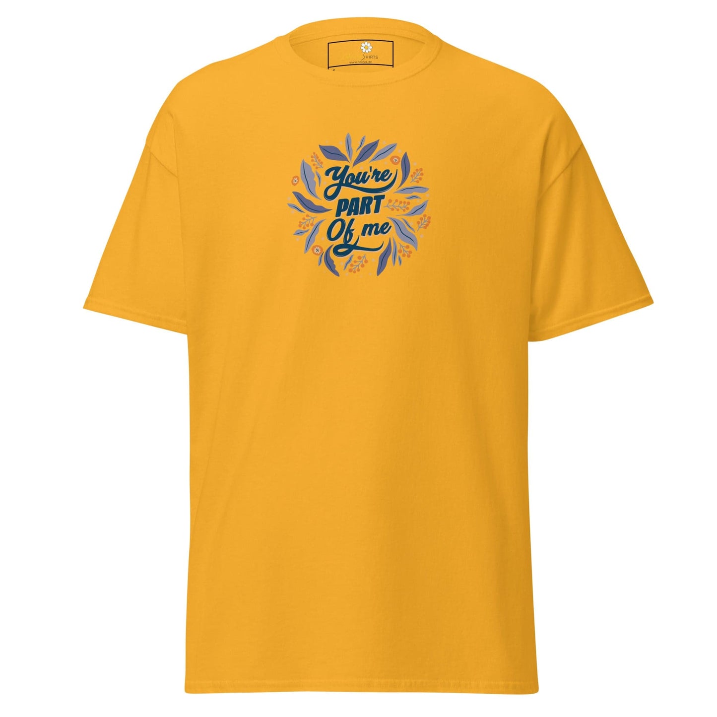 Art T-shirt Design Tee • Man / Woman • [s-xl] - Gold / s