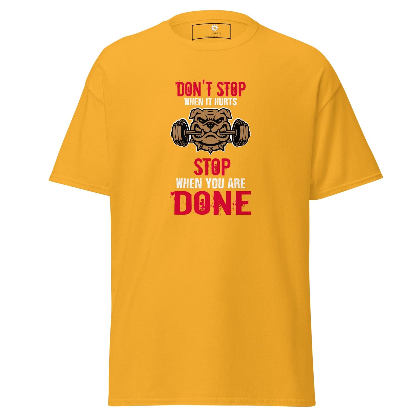 Art T-shirt Design Tee • Man / Woman • [s-xl] - Gold / s