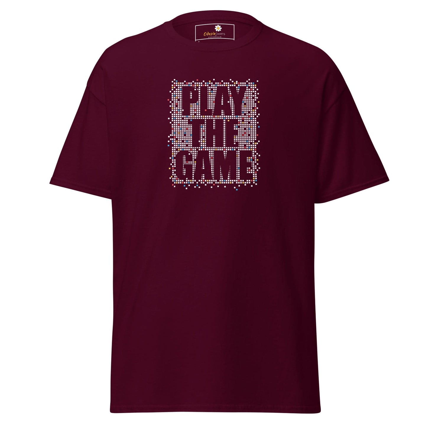 Art T-shirt Design Tee • Man / Woman • [s-xl] - Maroon / s