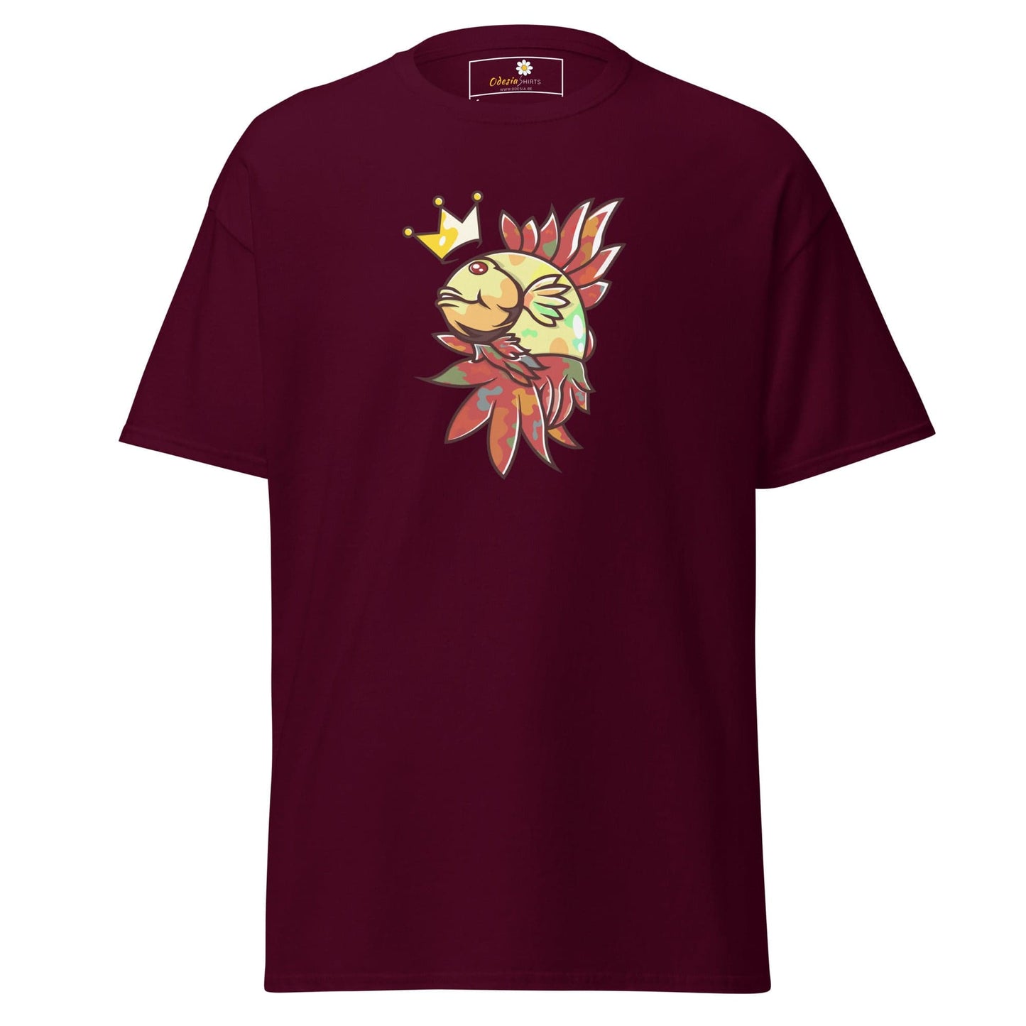Art T-shirt Design Tee • Man / Woman • [s-xl] - Maroon / s