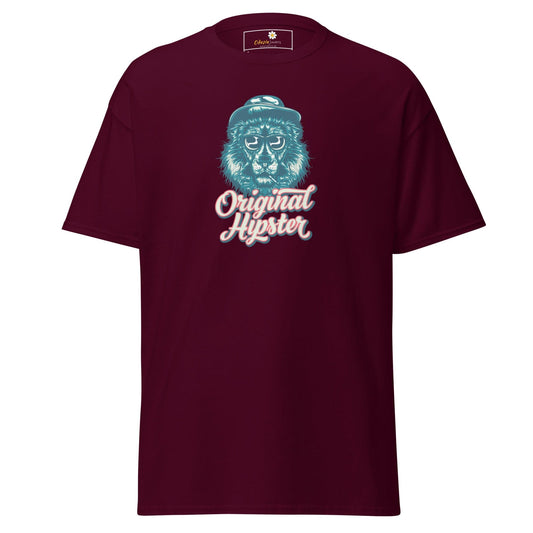 Art T-shirt Design Tee • Man / Woman • [s-xl] - Maroon / s