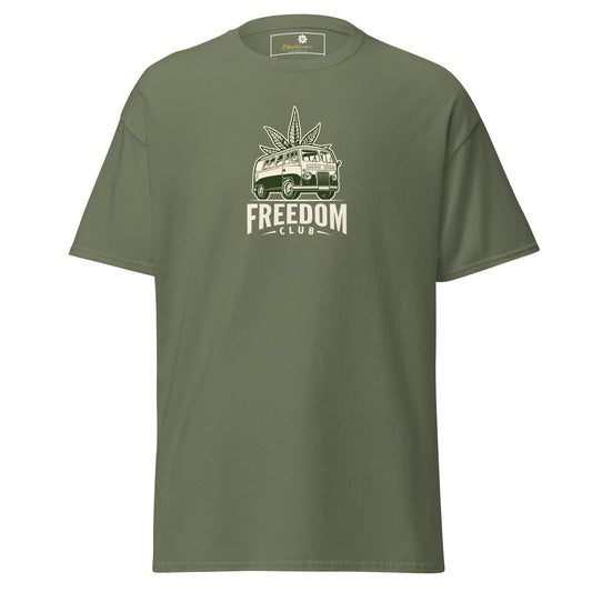 Art T-shirt Design Tee • Man / Woman • [s-xl] - Military Green / s
