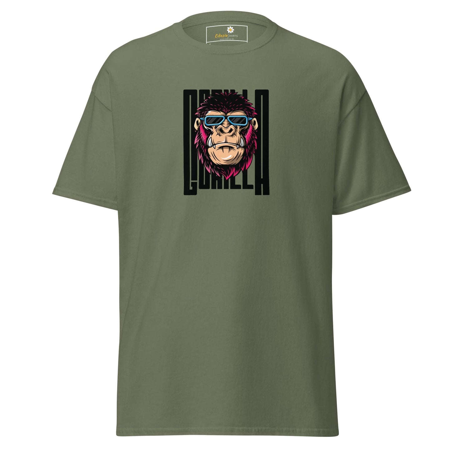Art T-shirt Design Tee • Man / Woman • [s-xl] - Military Green / s