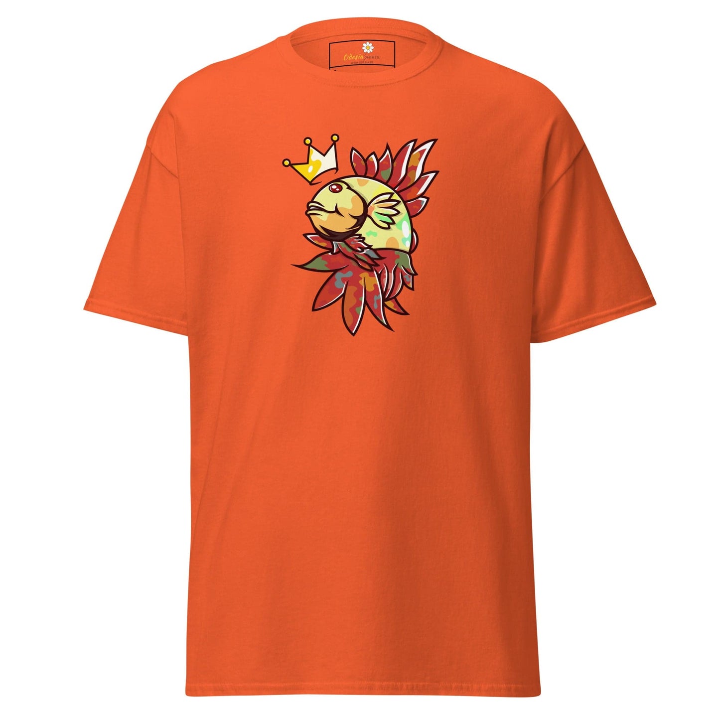 Art T-shirt Design Tee • Man / Woman • [s-xl] - Orange / s