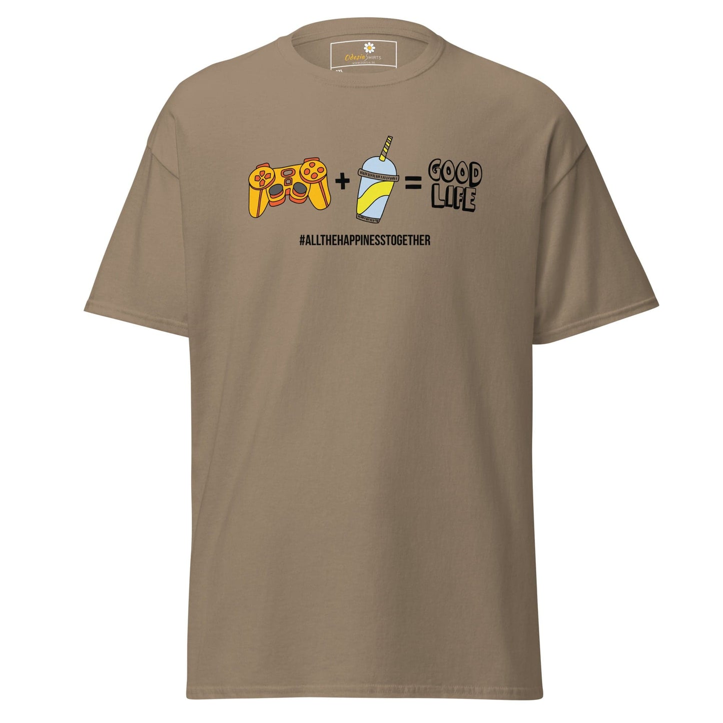 Art T-shirt Design Tee • Men / Women • [2xl-5xl] - Brown Savana / 2xl