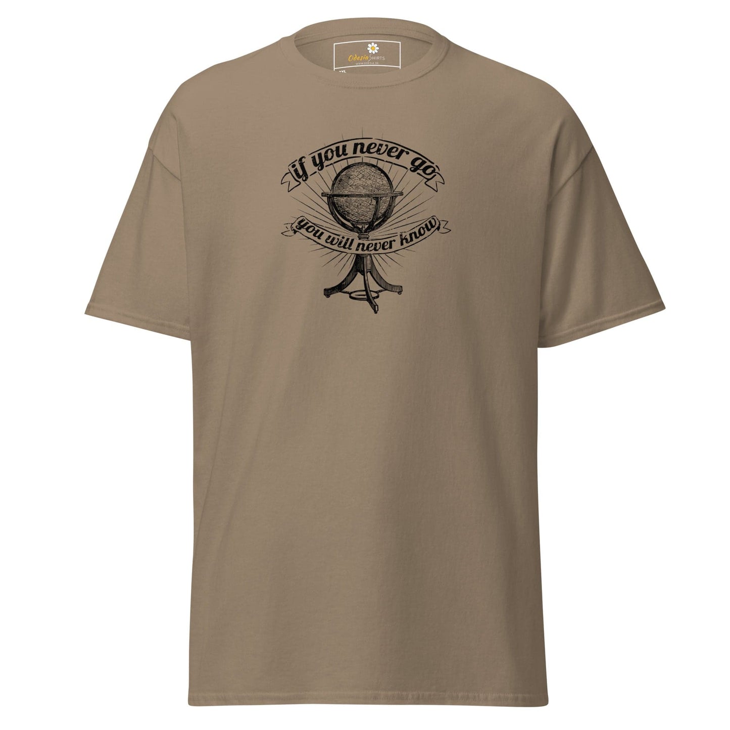 Art T-shirt Design Tee • Men / Women • [2xl-5xl] - Brown Savana / 2xl
