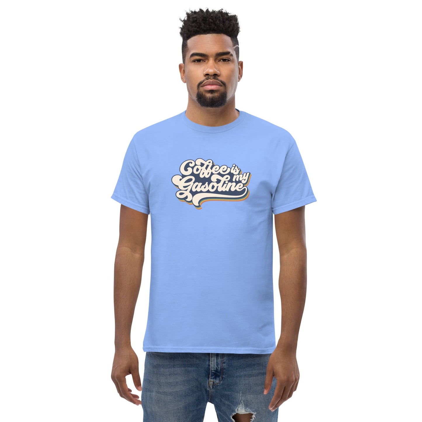Art T-shirt Design Tee • Men / Women • [2xl-5xl] - Carolina Blue / 2xl