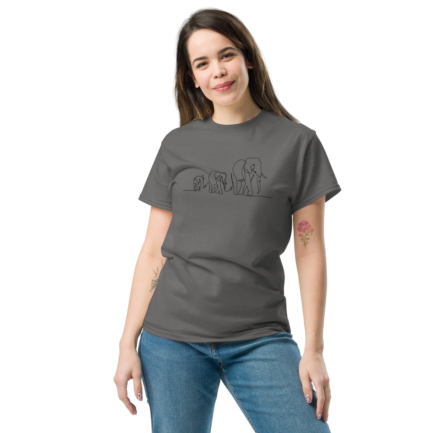 Art T-shirt Design Tee • Men / Women • [2xl-5xl] - Charcoal / 2xl