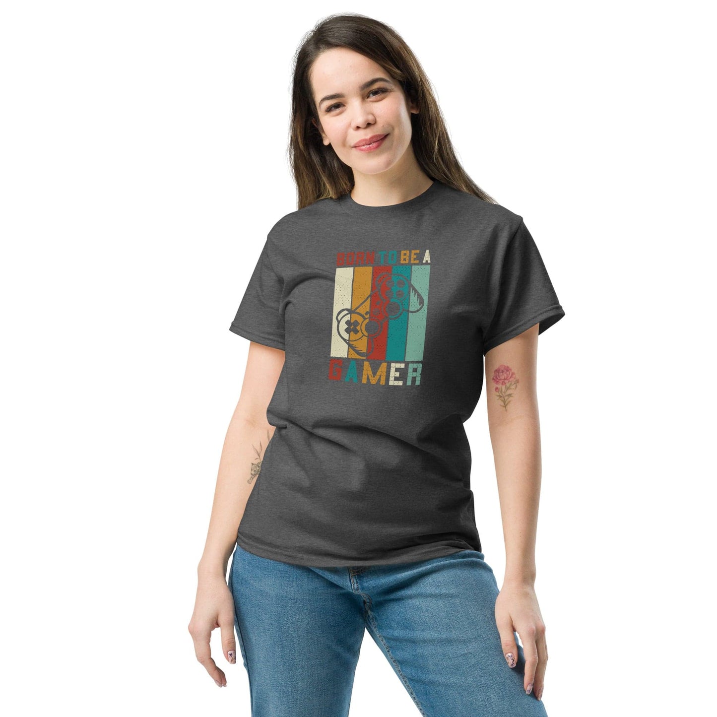 Art T-shirt Design Tee • Men / Women • [2xl-5xl] - Dark Heather / 2xl