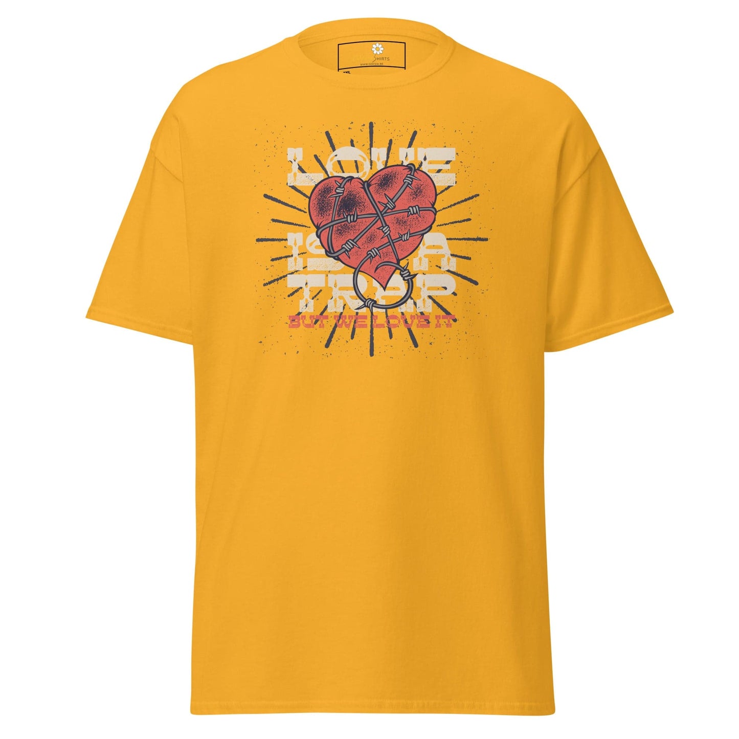 Art T-shirt Design Tee • Men / Women • [2xl-5xl] - Gold / 2xl