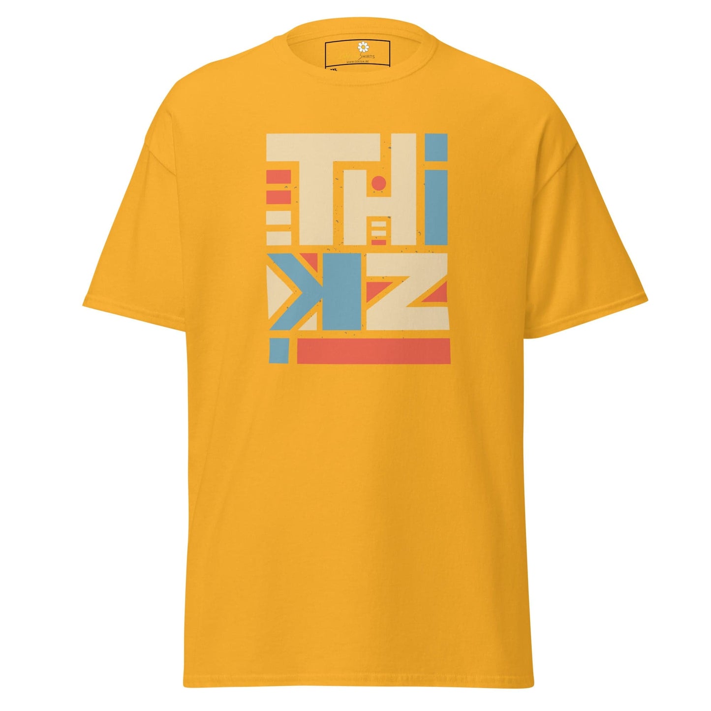 Art T-shirt Design Tee • Men / Women • [2xl-5xl] - Gold / 2xl