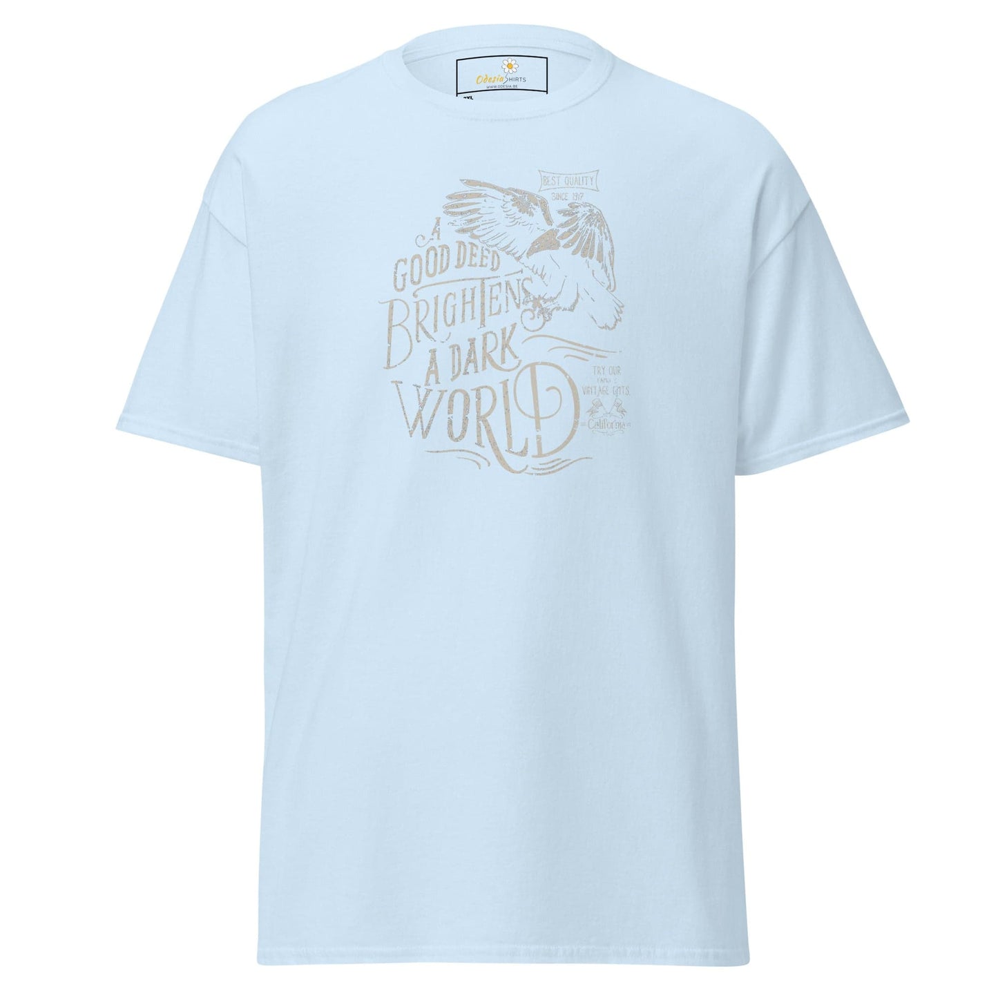 Art T-shirt Design Tee • Men / Women • [2xl-5xl] - Light Blue / 2xl