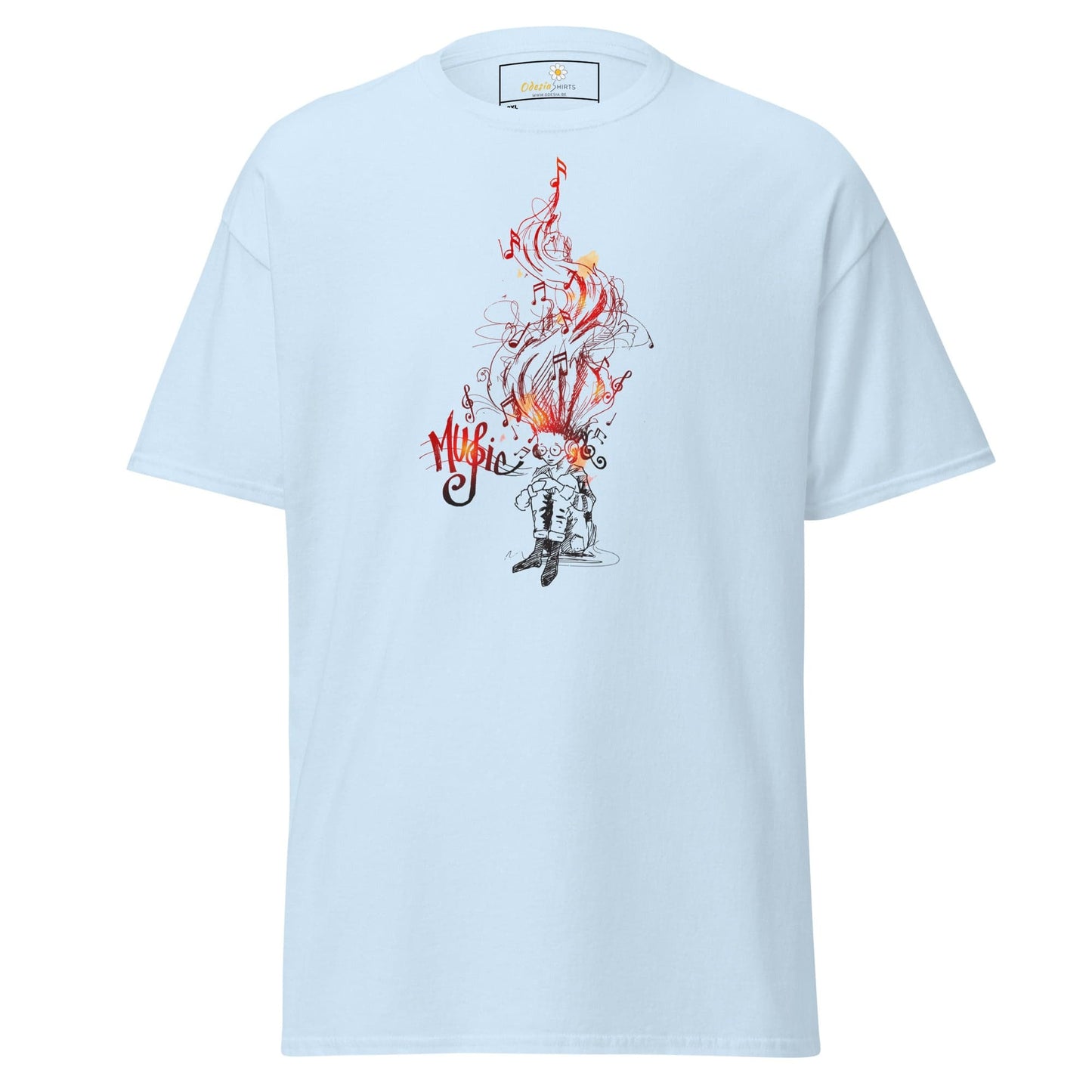 Art T-shirt Design Tee • Men / Women • [2xl-5xl] - Light Blue / 2xl
