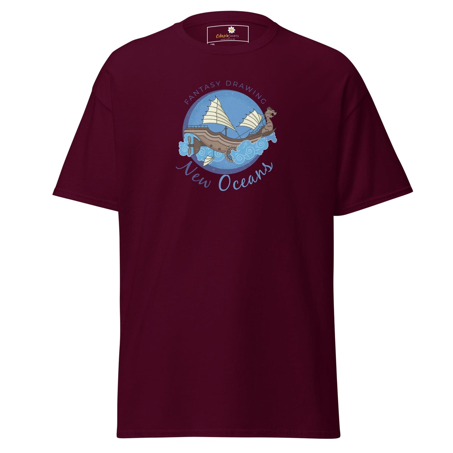Art T-shirt Design Tee • Men / Women • [2xl-5xl] - Maroon / 2xl