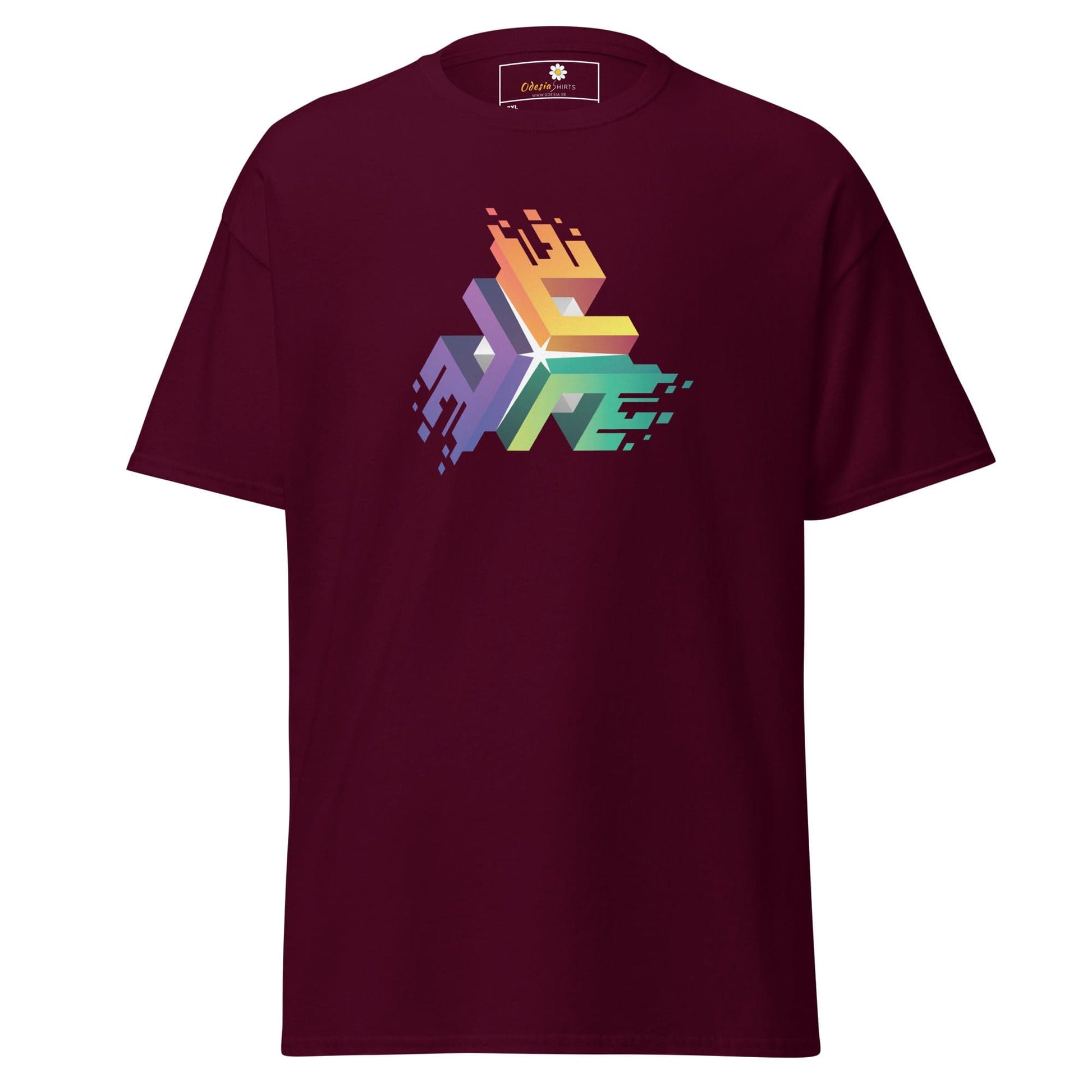 Art T-shirt Design Tee • Men / Women • [2xl-5xl] - Maroon / 2xl