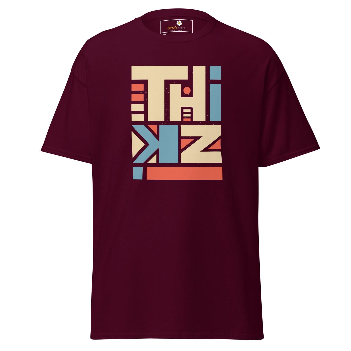Art T-shirt Design Tee • Men / Women • [2xl-5xl] - Maroon / 2xl
