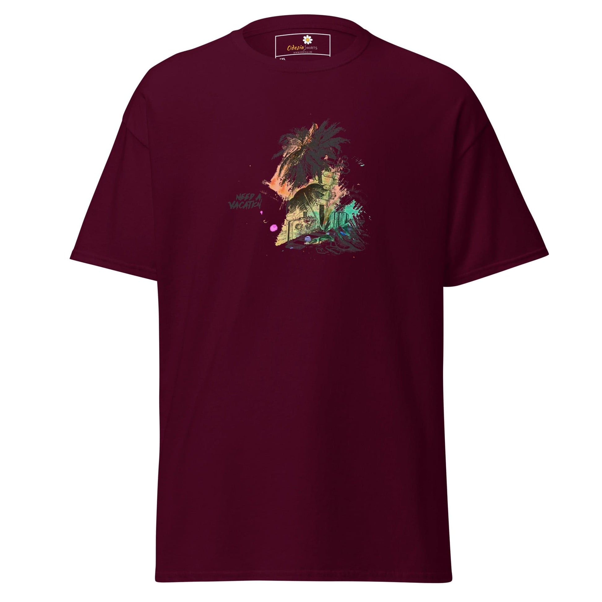 Art T-shirt Design Tee • Men / Women • [2xl-5xl] - Maroon / 2xl