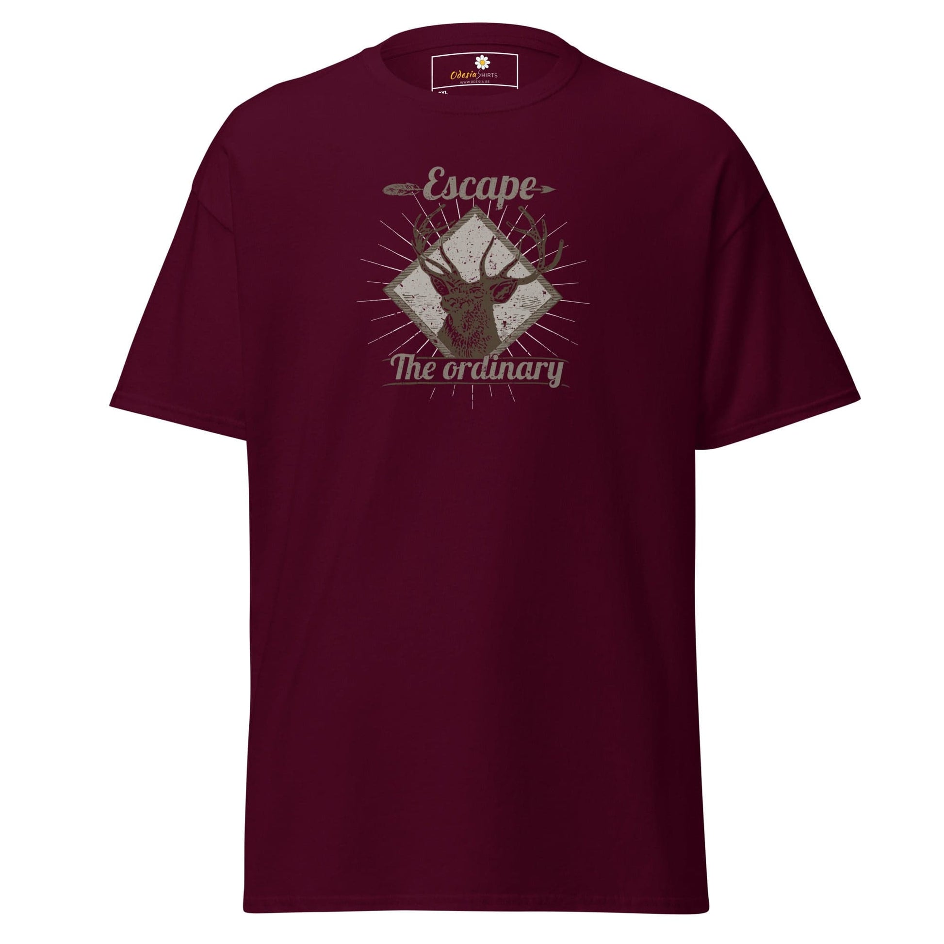 Art T-shirt Design Tee • Men / Women • [2xl-5xl] - Maroon / 2xl