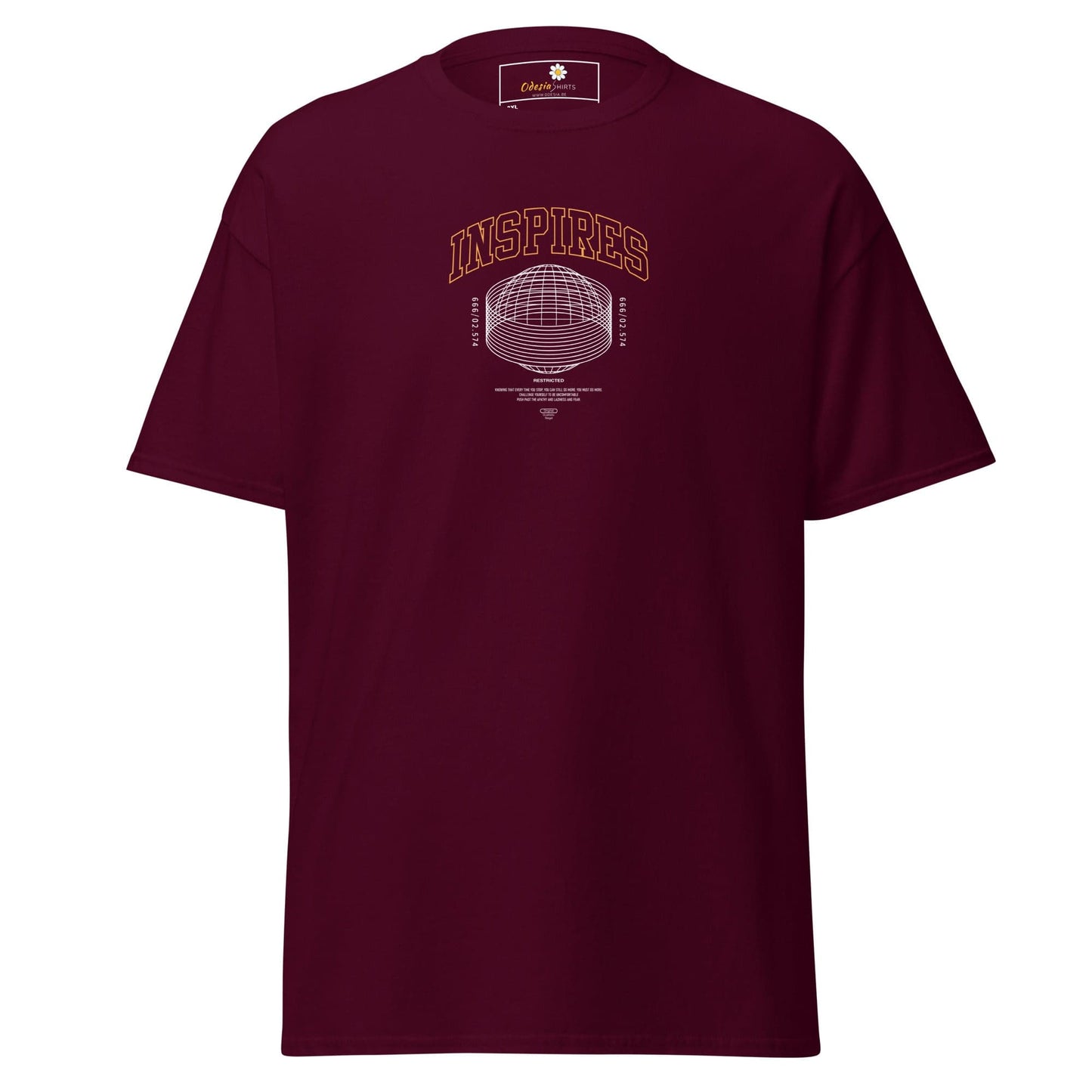 Art T-shirt Design Tee • Men / Women • [2xl-5xl] - Maroon / 2xl