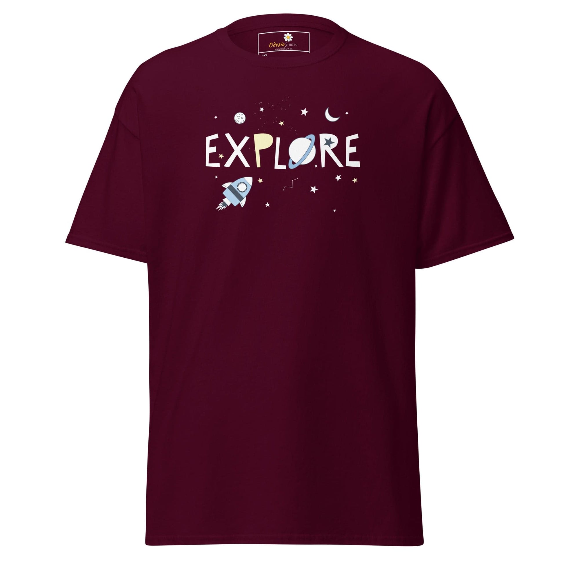 Art T-shirt Design Tee • Men / Women • [2xl-5xl] - Maroon / 2xl