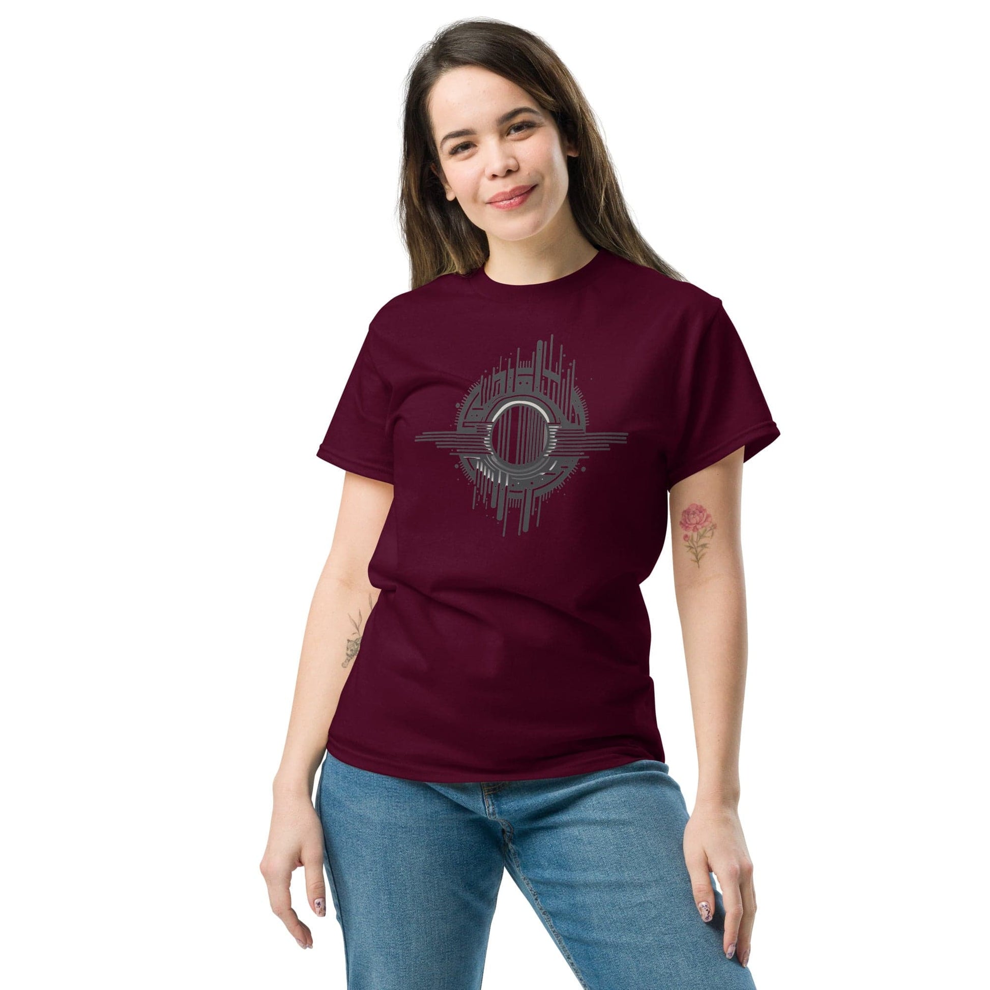Art T-shirt Design Tee • Men / Women • [2xl-5xl] - Maroon / 2xl