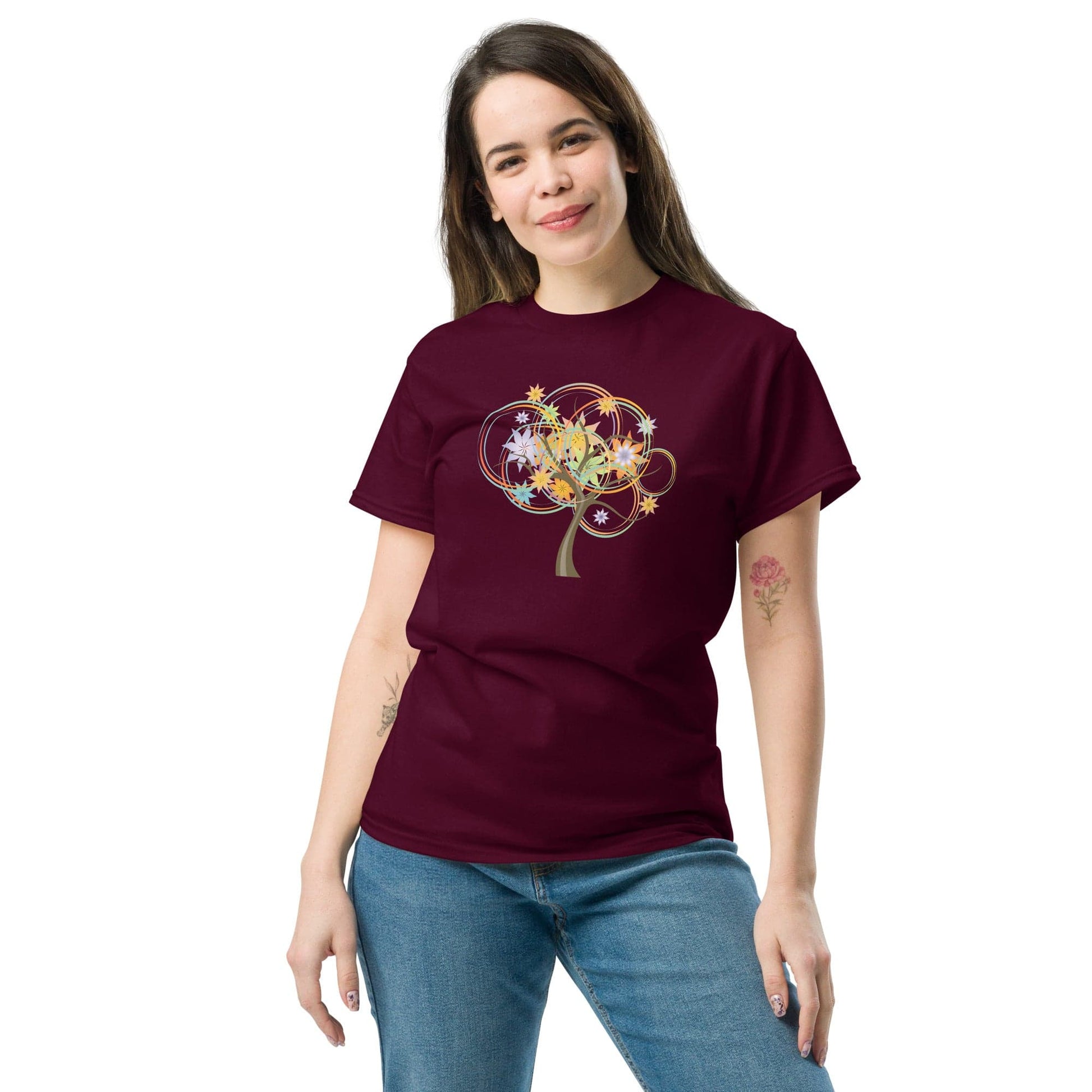 Art T-shirt Design Tee • Men / Women • [2xl-5xl] - Maroon / 2xl