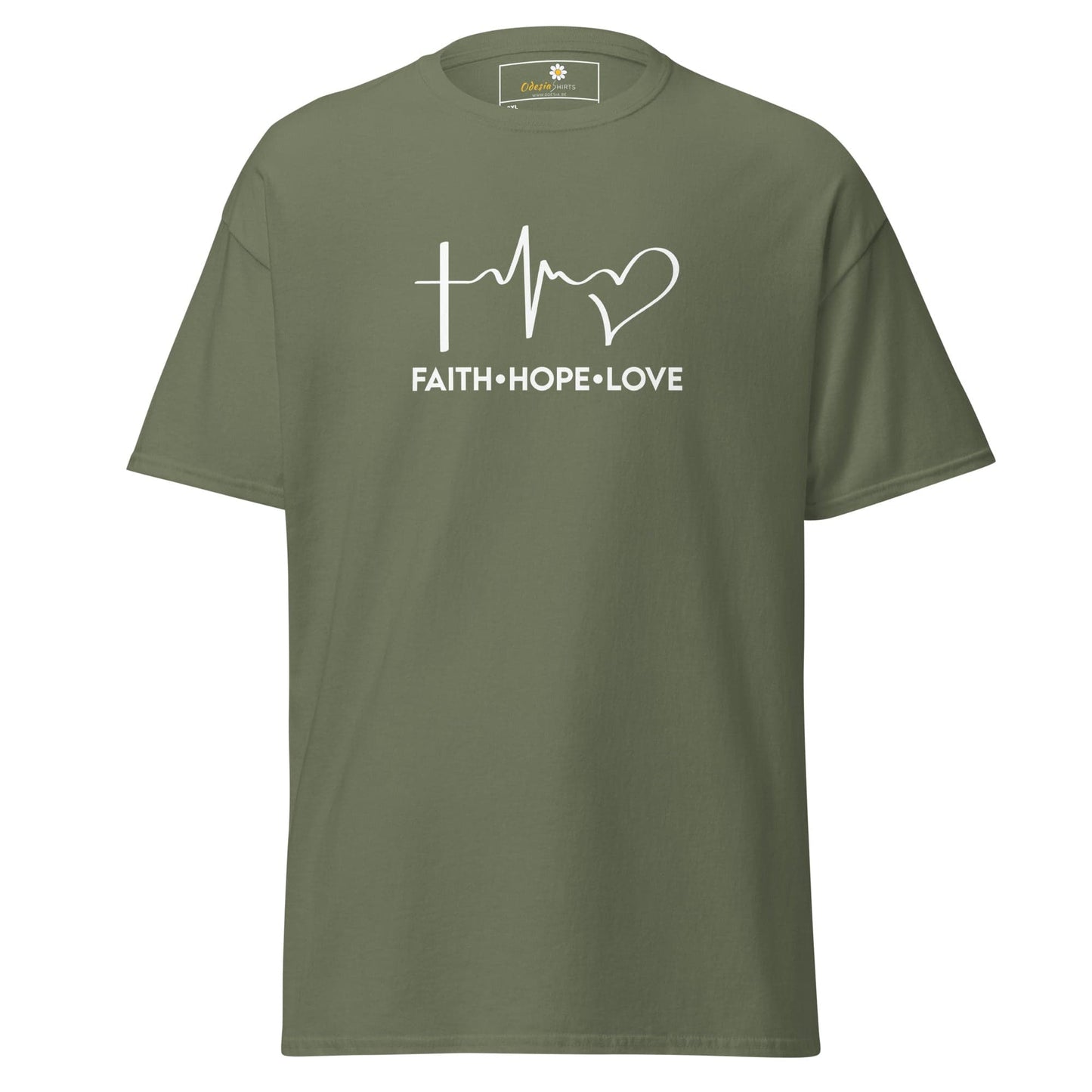 Art T-shirt Design Tee • Men / Women • [2xl-5xl] - Military Green / 2xl