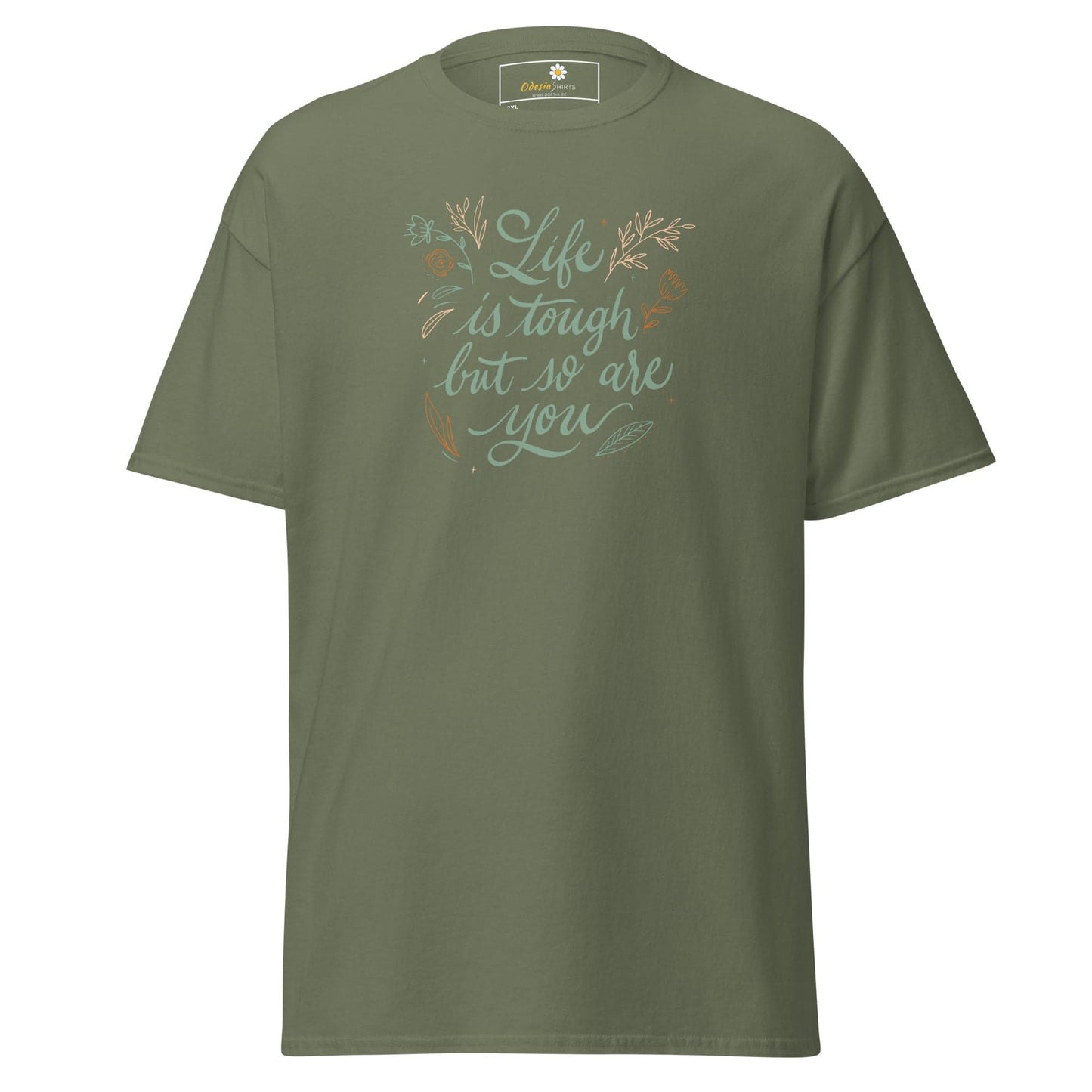 Art T-shirt Design Tee • Men / Women • [2xl-5xl] - Military Green / 2xl