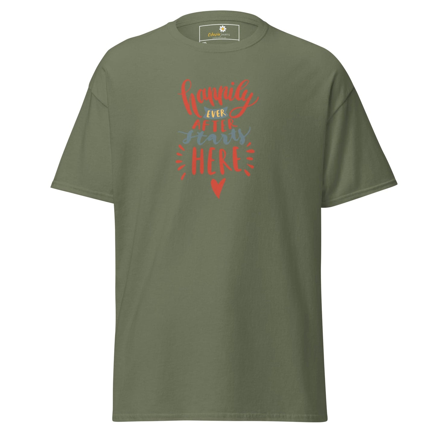 Art T-shirt Design Tee • Men / Women • [2xl-5xl] - Military Green / 2xl