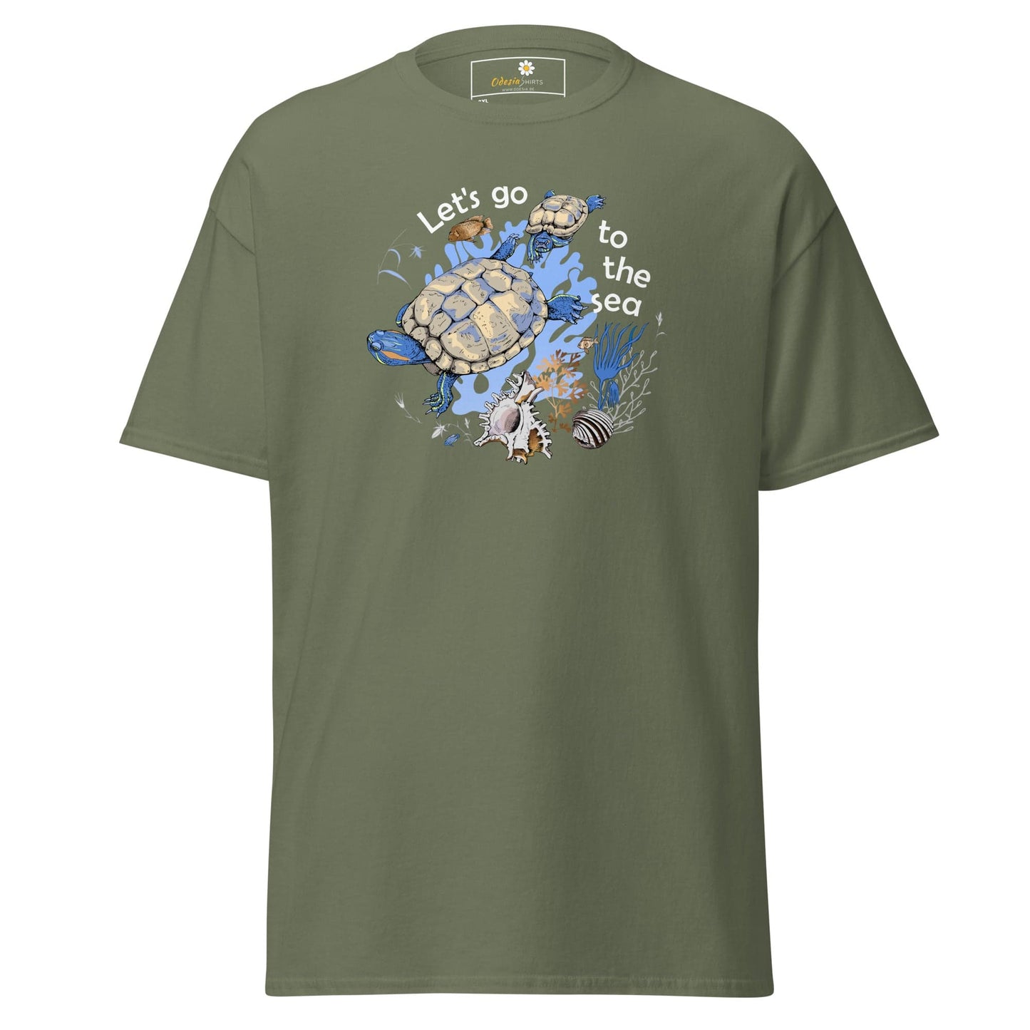 Art T-shirt Design Tee • Men / Women • [2xl-5xl] - Military Green / 2xl