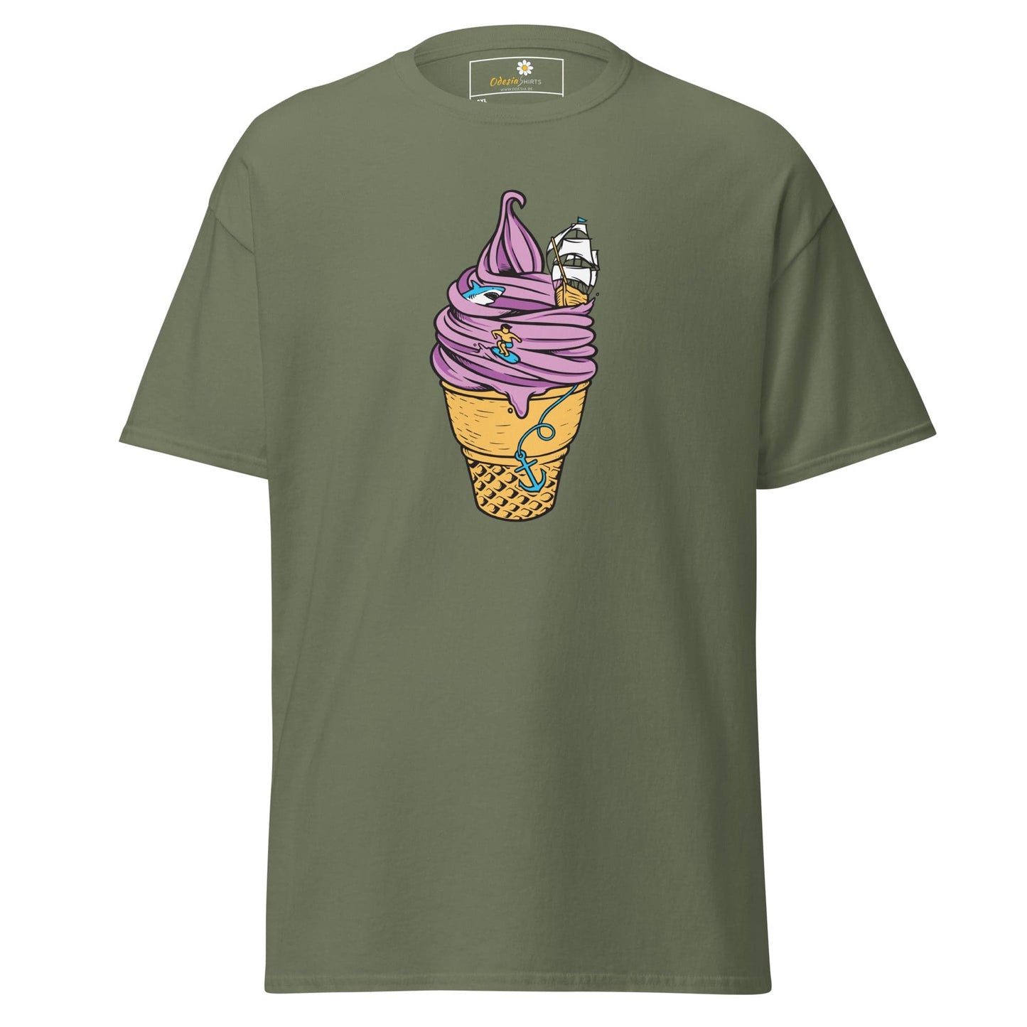 Art T-shirt Design Tee • Men / Women • [2xl-5xl] - Military Green / 2xl