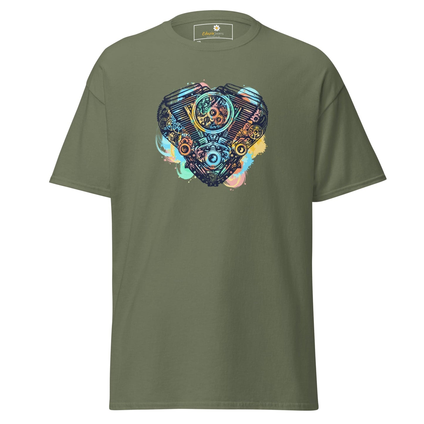 Art T-shirt Design Tee • Men / Women • [2xl-5xl] - Military Green / 2xl