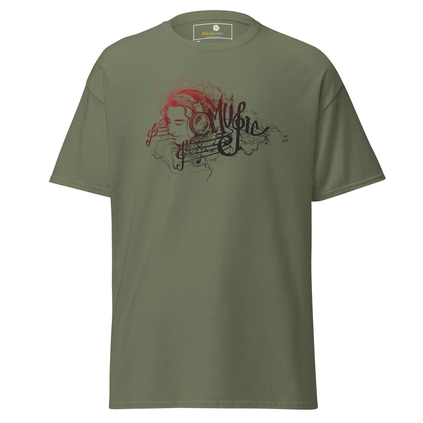 Art T-shirt Design Tee • Men / Women • [2xl-5xl] - Military Green / 2xl