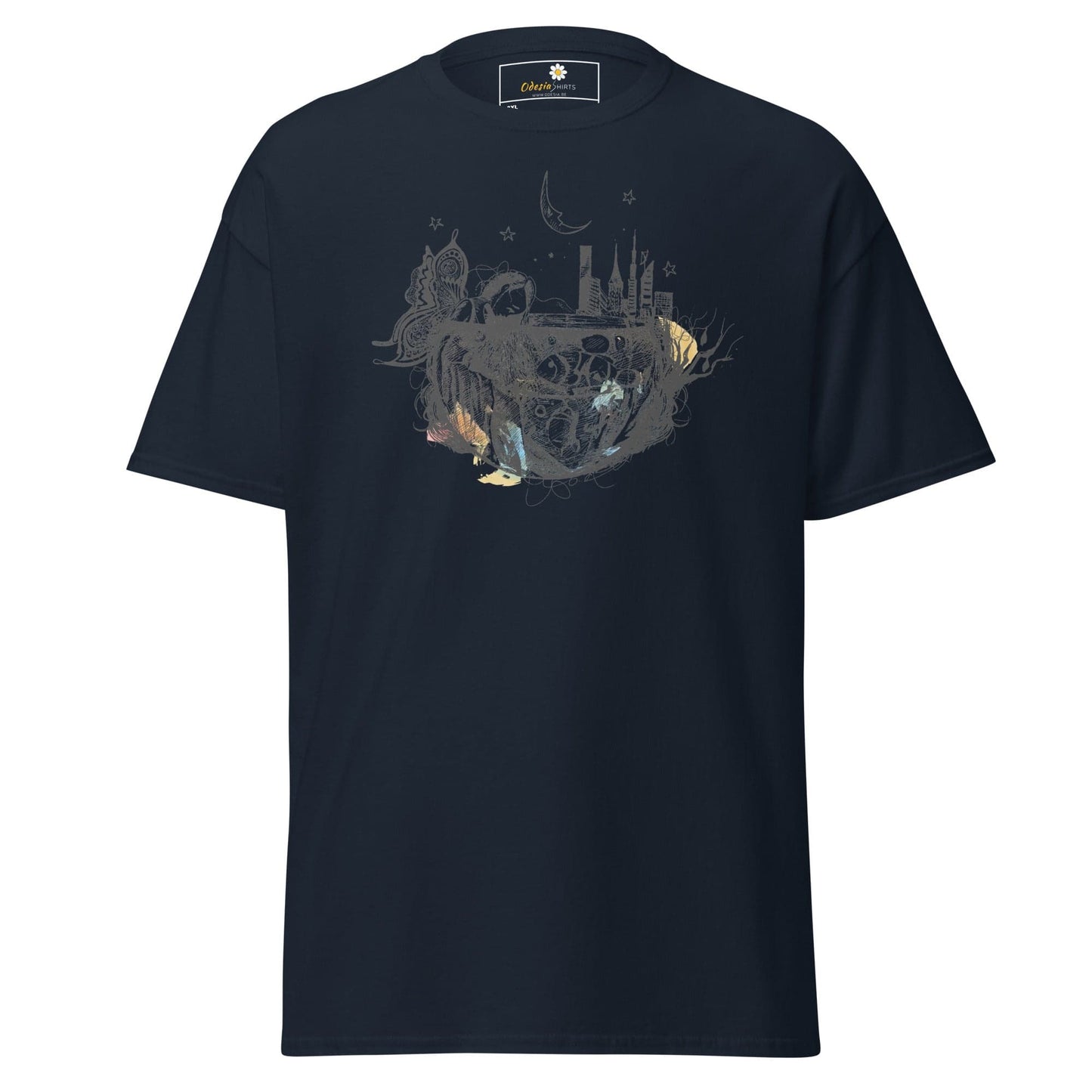 Art T-shirt Design Tee • Men / Women • [2xl-5xl] - Navy / 2xl